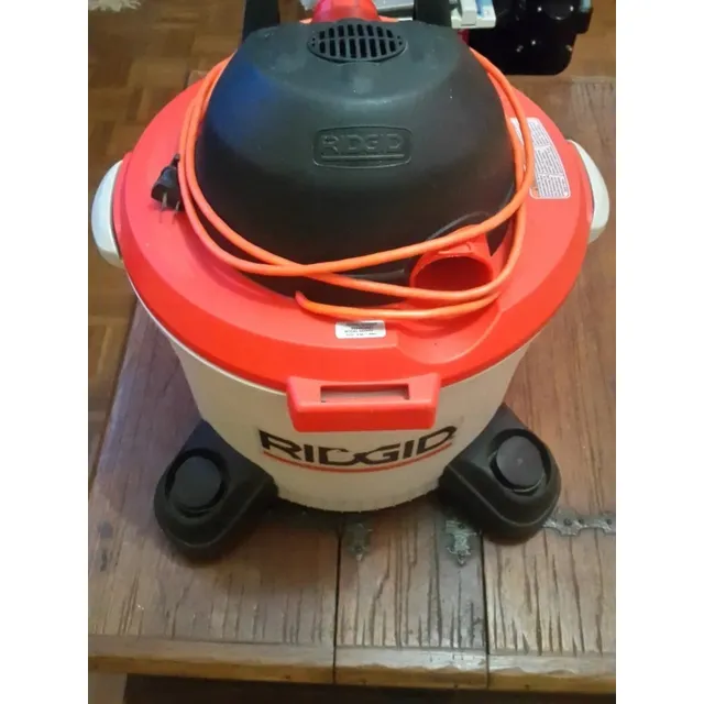 Aspiradora Ridgid De Agua Y Polvo 3.5 Hp 09 Galones 34 Lts