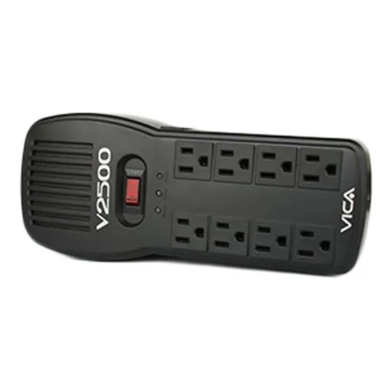 Regulador Vica V2500 2500va 1500w 3 Pasos De Regulacion 