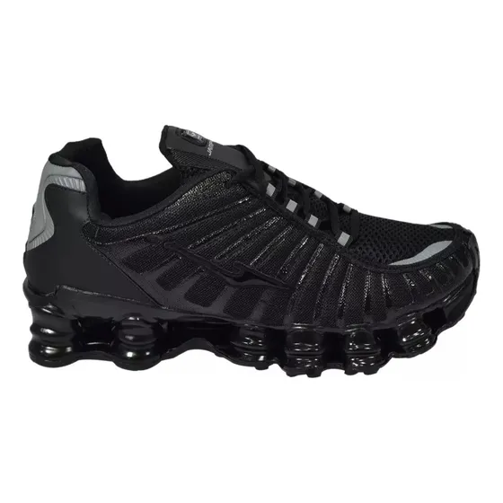 Tênis Masculino Feminino Com 12 Molas Refletivo Amorteciment