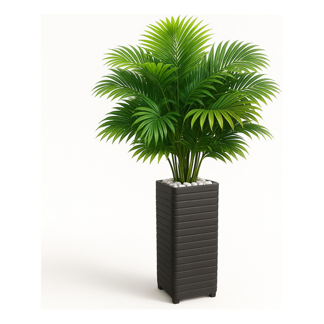Planta Decoração Palmeira Grande 1 Metro Folhagem Realista