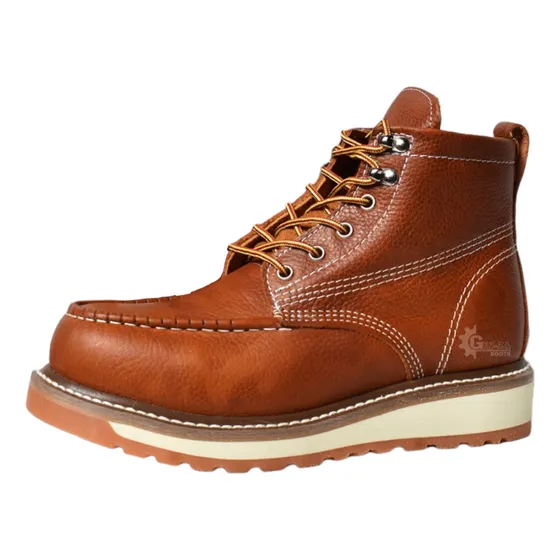 Bota Trabajo Rudo Apache Piel Floter Cosido Welt Hombre 