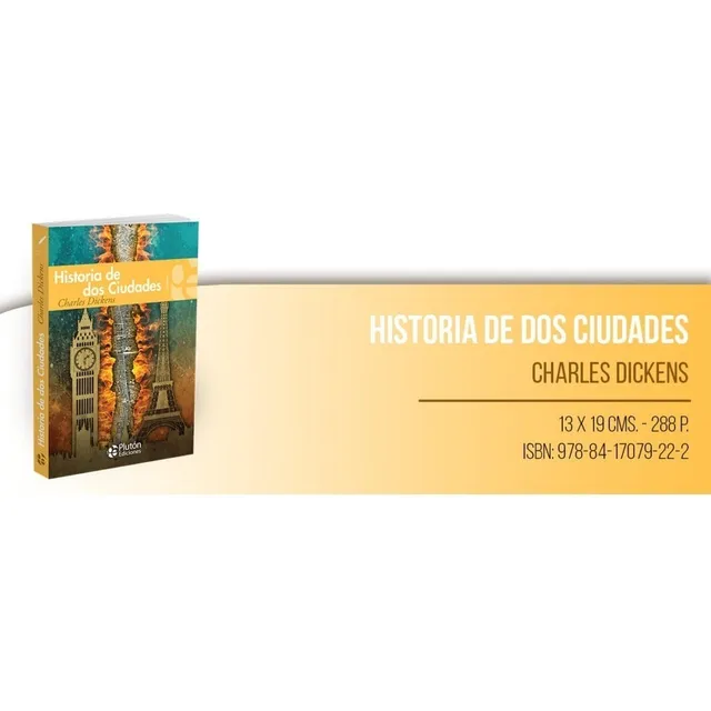 Historia De Dos Ciudades Charles Dickens Plutón Ediciones