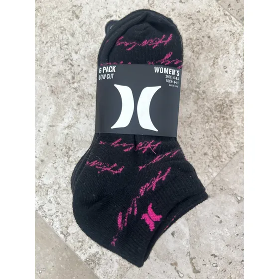Paquete De Medias De 6 Pares Hurley