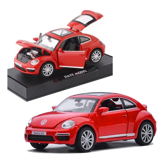 2019 Volkswagen Beetle Clásico Época Miniatura Metal Coche