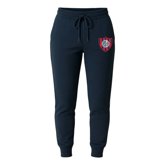 Pantalón Jogging Frisado Azul Marino - San Lorenzo