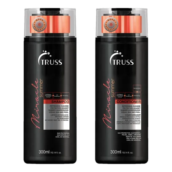 Truss Miracle Summer Shampoo + Condicionador