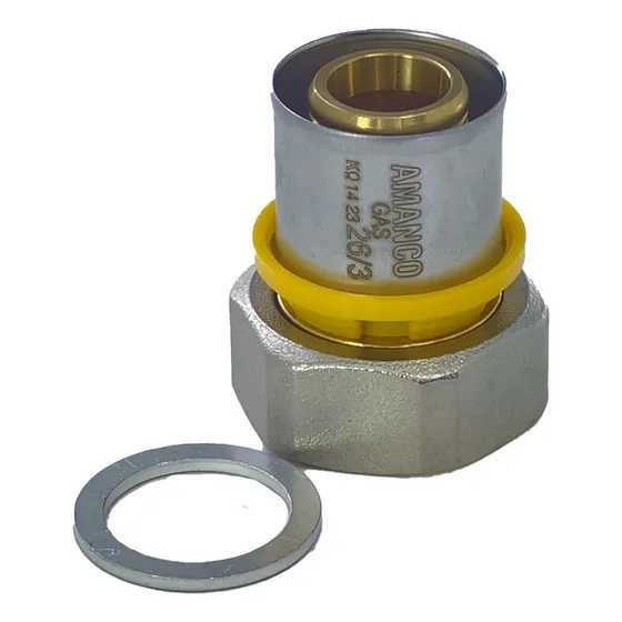 Conector Móvel Fêmea Dn 26 Mm X 1  Npt  Npt Prático E Duráve