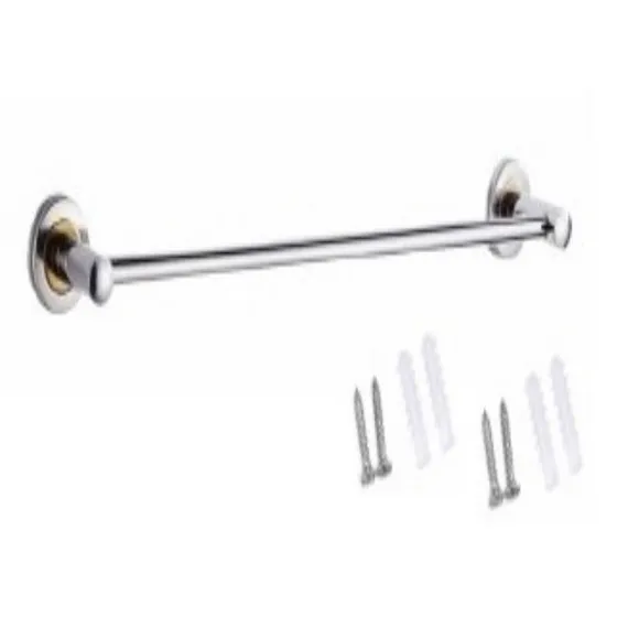 Toallera Clasico Para Baño Metalico Cromado De 57cm De Largo