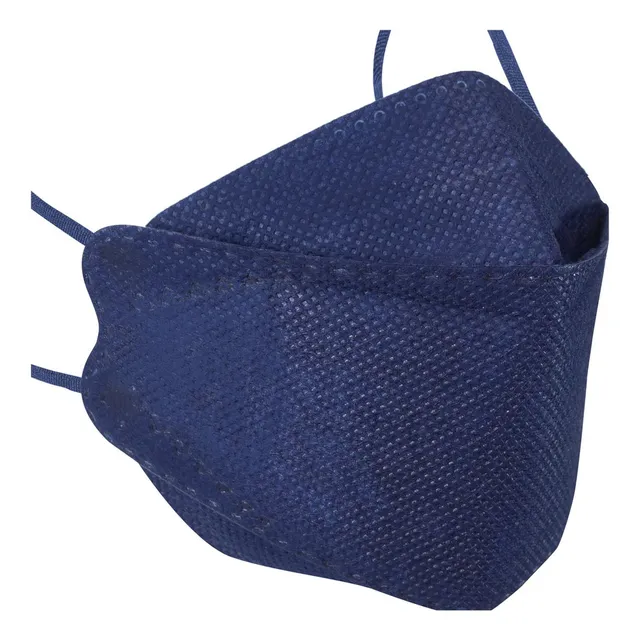 Cubrebocas Kf94 Infantil Mascarillas De Colores 15 Pzs Color Azul Marino