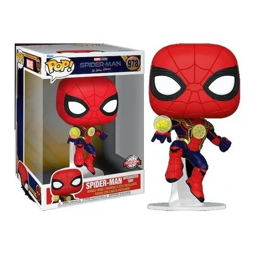 Funko Pop Jumbo: Spiderman No Way Home Integrated Suit 978
