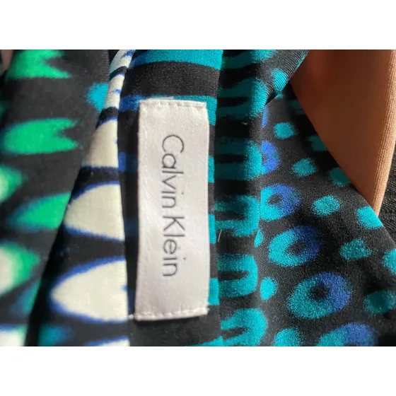 Vestido Tipo Camisero Usado Calvin Klein Talla 12