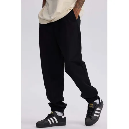 Pantalón Hombre Jogger Twill Negro