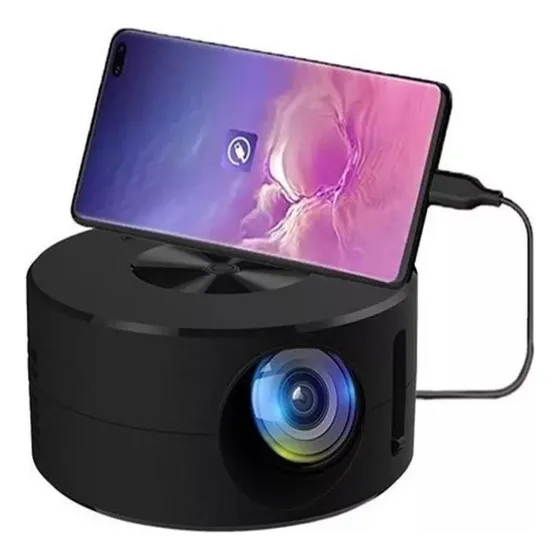 Mini Proyector Portátil Hd1500 Lumens Usb Misma Telé Celular