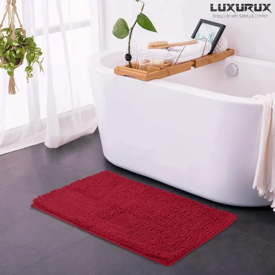 Alfombra De Microfibra Para Baños