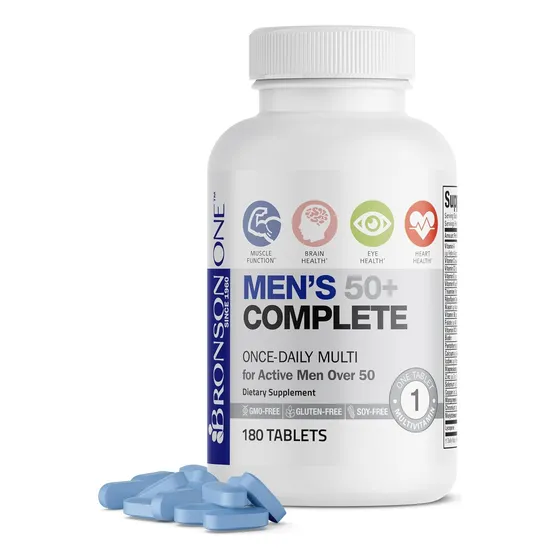 Suplemento Bronson Multivitaminico Hombres 180 Tabletas