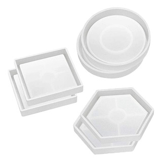 / Molde De Silicona Para Posavasos De 6 Piezas, Moldes Para / Molde De Silicona Para Posavasos De 6 Piezas, Moldes Para