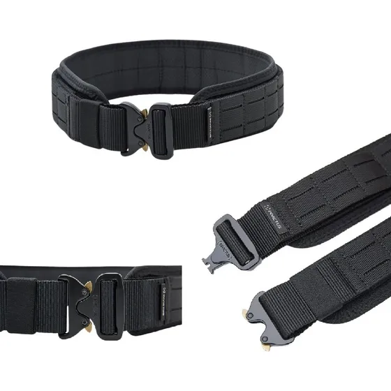 Cinto Tático Modular Rigger Extreme Fasten Invictus Preto