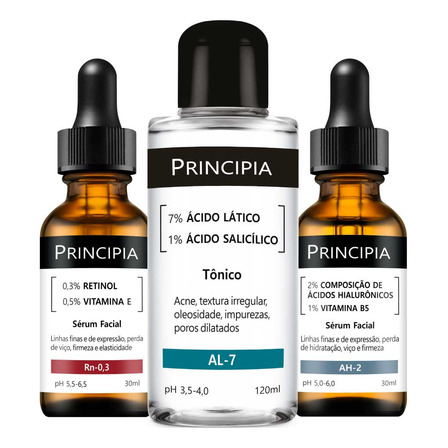 Kit C/ 2 Séruns Retinol +ácidos Hialurônicos E Tônico Lático Kit C/ 2 Séruns Retinol +ácidos Hialurônicos E Tônico Lático