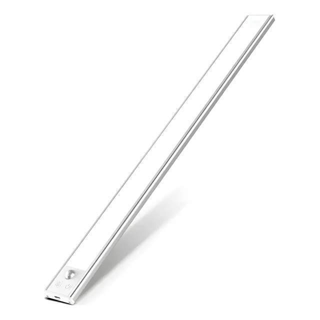 2 Listónes Led Sensor Movimiento 40cm Recargabl Candela 7402
