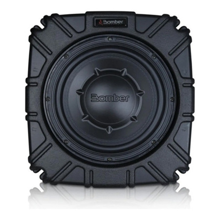 Caixa De Mala Automotiva Selada Passiva 8 200 W Bomber Slim Caixa De Mala Automotiva Selada Passiva 8 200 W Bomber Slim