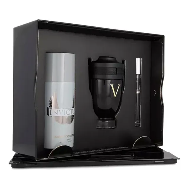Set Invictus Victory De Paco Rabanne 100 Ml 3 Piezas Edp