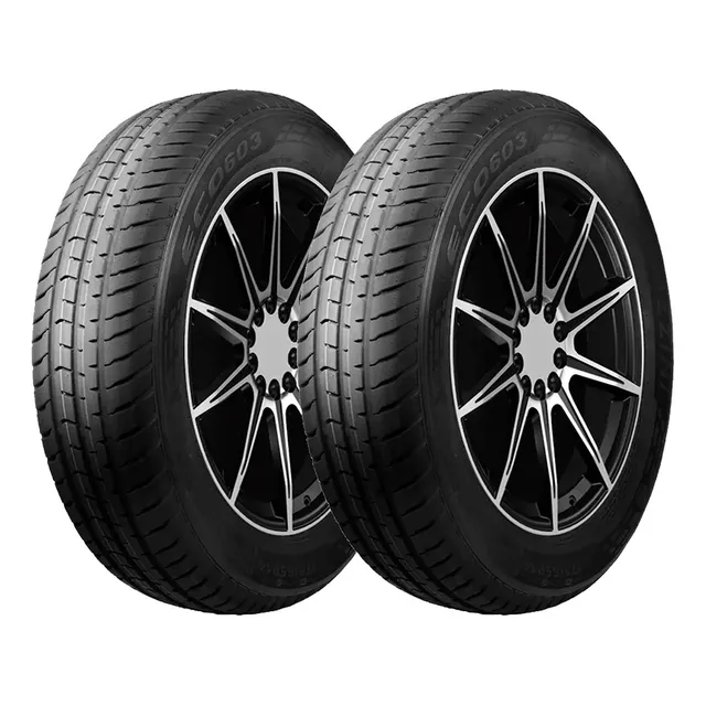 Paquete De 2 Llantas 185/70r13 Mazzini Eco603 86t Msi