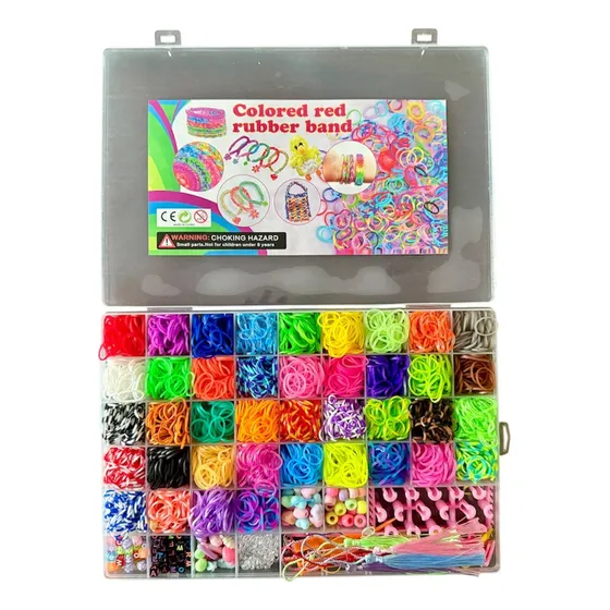 Loom Bands Caja De Gomitas Para Hacer Pulseras N3 / M11