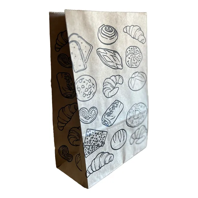 Bolsa Panaderia - Bizcochos  27x16x9 - Precio X 1.000