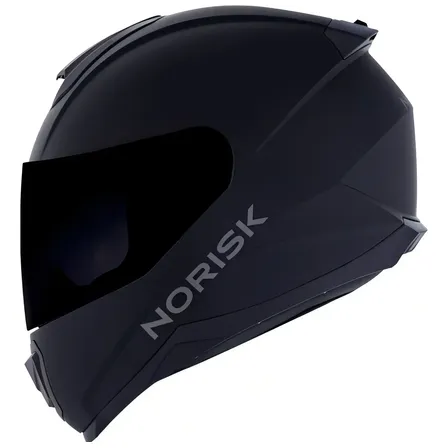 Capacete Norisk Razor Monocolor Preto Fosco Tamanho 56