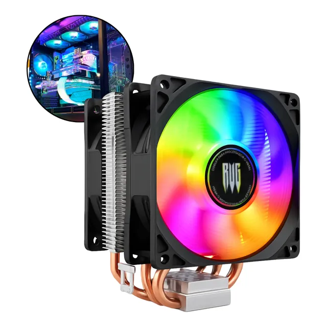 Cooler Duplo Rgb Cpu Am5 Am4 Am3 775 1150 1155 1200 1700 X99