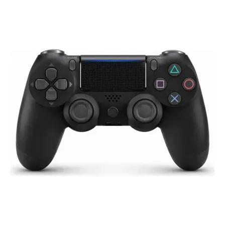 Controle Gamer Sem Fio Compatível Ps4 Pc Celular Colorido Preto