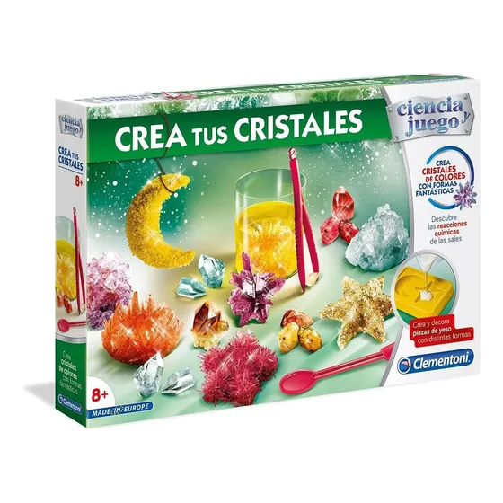 Kit Laboratorio Científico Para Crear Cristales Asombrosos