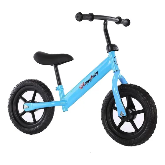 Bicicleta de Metal para Aprendizaje Sin Pedales para Niños Gsu Celeste