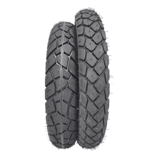 Pneu Xre300 Tornado 250 120/80-18 + 90/90-21