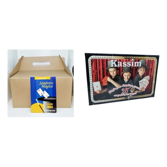 Combo Kit De Magia, Caja Kassim & Sombrero De Gustavo Lorgia