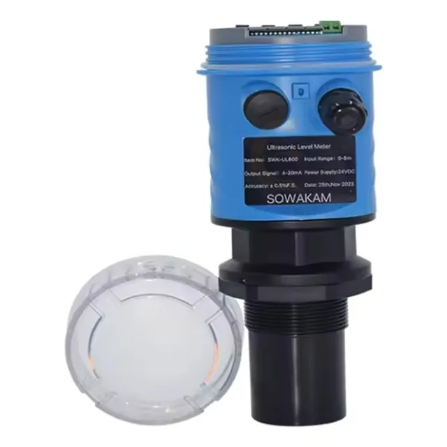 Sensor Ultrasonico Industrial 3 Metros 24v Señal 4 A 20ma