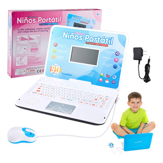 Computadora Didactica Infantil De Juguete Ingles Español 130 Computadora Didactica Infantil De Juguete Ingles Español 130