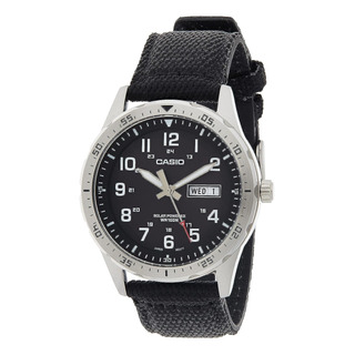 Reloj Casio Mtp-s120l-1avcf Con Energía Solar, 100 M, Resist Reloj Casio Mtp-s120l-1avcf Con Energía Solar, 100 M, Resist