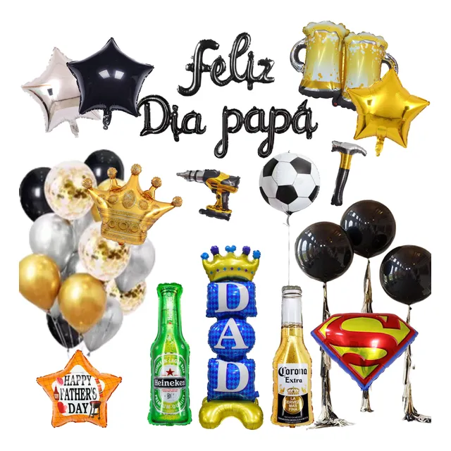 Globos Set Decorativos Día Del Padre