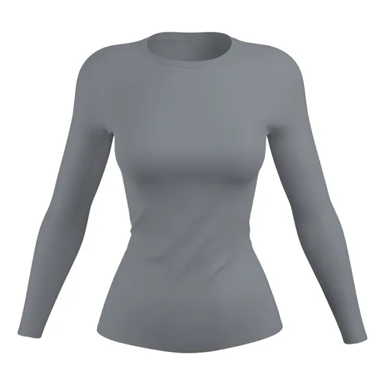 Camiseta Termica Mujer Blusa Manga Larga C/ Felpa Chau Frio 