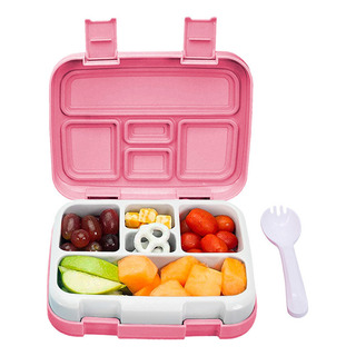 Lonchera Niños Bento Box 5 Divisiones Hermetico Redlemon Lonchera Niños Bento Box 5 Divisiones Hermetico Redlemon