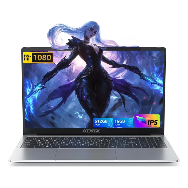 Computadora Portátil 17.3 Pulgadas Intel N97, 16 Gb 512 Gb
