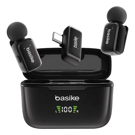 Microfone Lapela Profissional Duplo Anti Ruído Y Reverberaçã