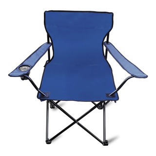 Cadeira Camping Pesca Praia Dobrável Porta Copo C/ Bolsa Cadeira Camping Pesca Praia Dobrável Porta Copo C/ Bolsa