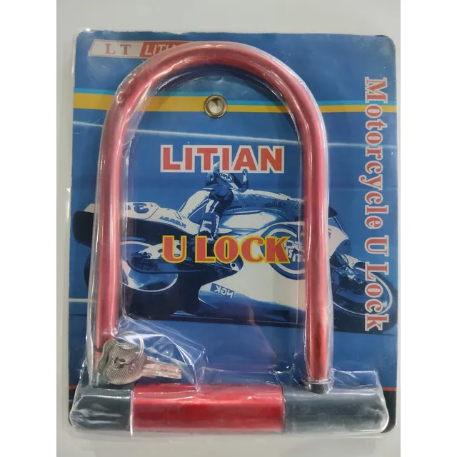 Candado De Arco O Tipo U Para Moto Y Bicicleta