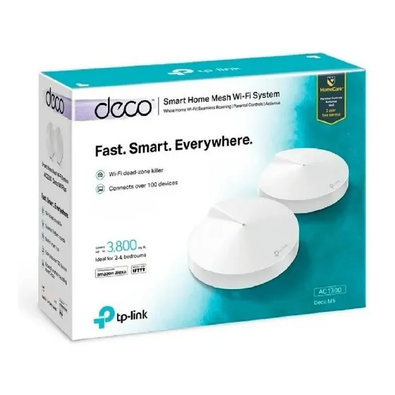 Router Sistema Wifi Malla Tp-link Mesh Gigabit Deco M5 2pack