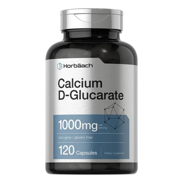 D-glucarato De Calcio 1000 Mg 120 Cápsulas Horbaach