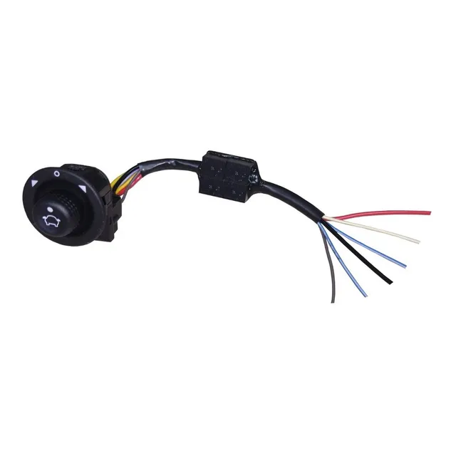 Kit Plug Botão Interruptor Retrovisor Gol Quadrado Gti Gts