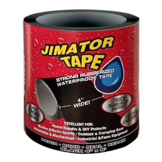 Rollo Cinta Impermeable Multiusos Jimator Tape, Sellador