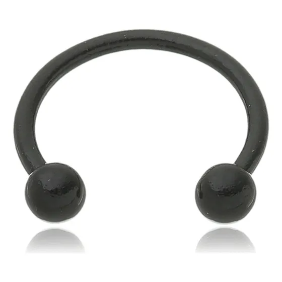 Piercing Masculino Ferradura Aço Inox Presente Pai Moderno